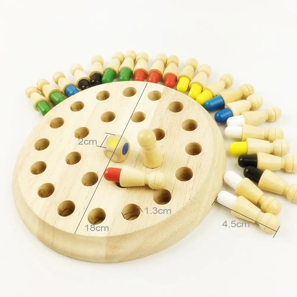 Wooden Memory Game - Seaside-Montessori