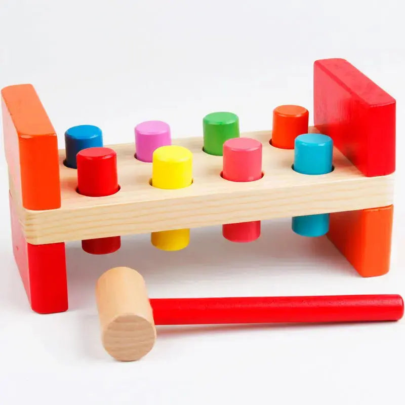 Wooden Hammering Toy Seaside-Montessori