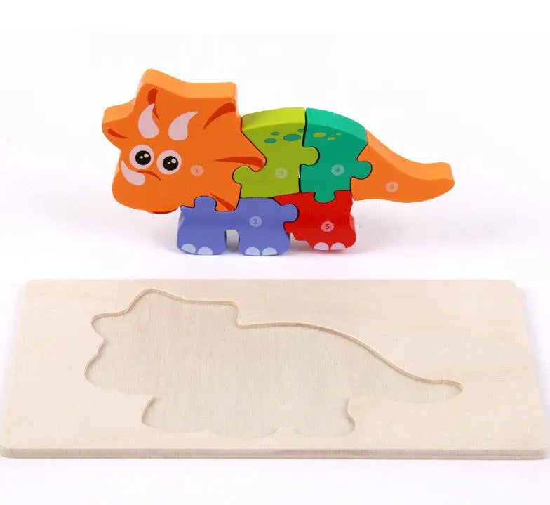 Three-Dimensional Puzzle - Seaside-Montessori