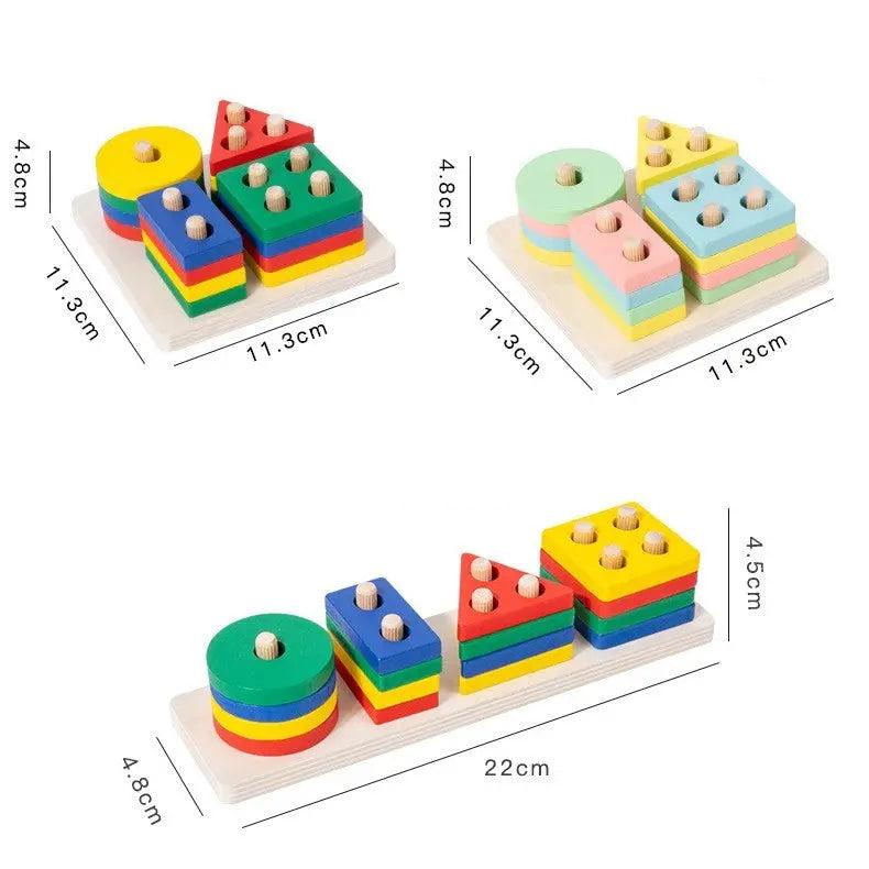 Color Recognition Blocks Seaside-Montessori