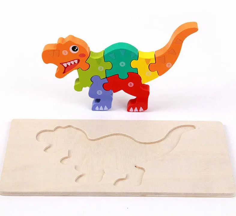 Three-Dimensional Puzzle - Seaside-Montessori