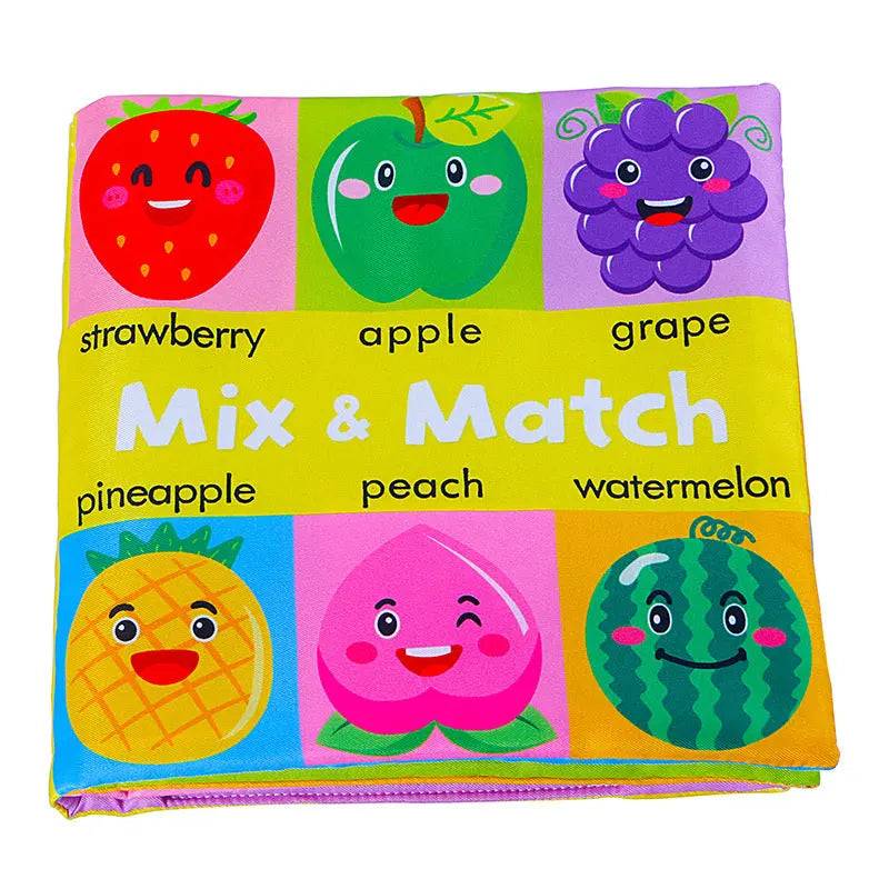 Match and Mix Cloth Book - Seaside-Montessori