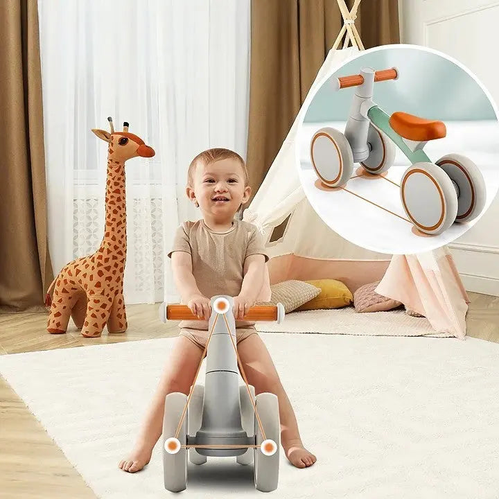 Montessori Toddler Balance Bike Seaside-Montessori