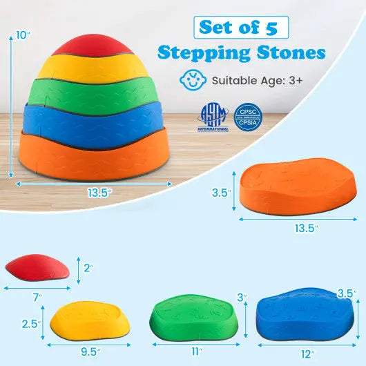 Balance Stepping Stones Seaside-Montessori