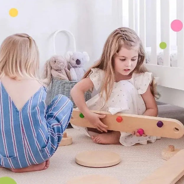 Deluxe Wooden Balance Adventure Set - Seaside-Montessori