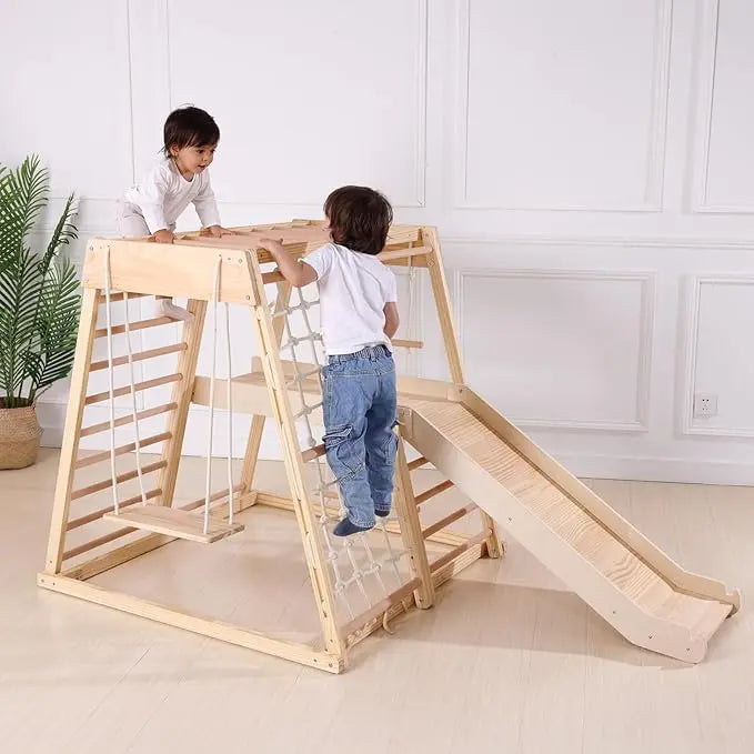 8-in-1 Climbing Playground Seaside-Montessori