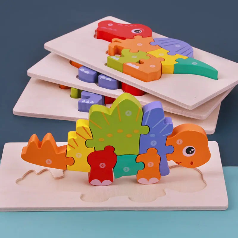 Three-Dimensional Puzzle - Seaside-Montessori