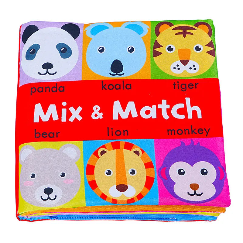 Match and Mix Cloth Book - Seaside-Montessori