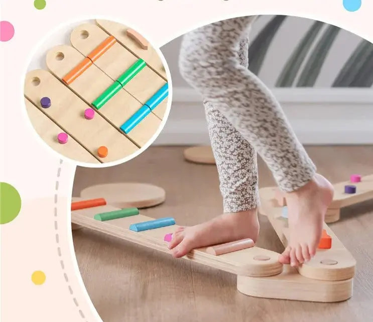 Deluxe Wooden Balance Adventure Set - Seaside-Montessori