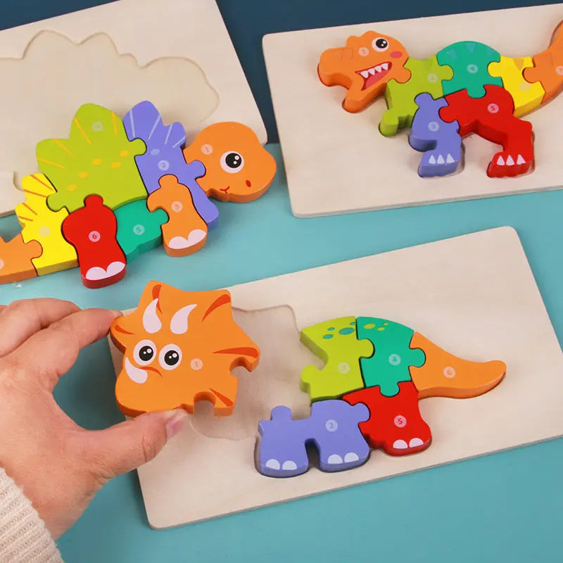 Three-Dimensional Puzzle - Seaside-Montessori