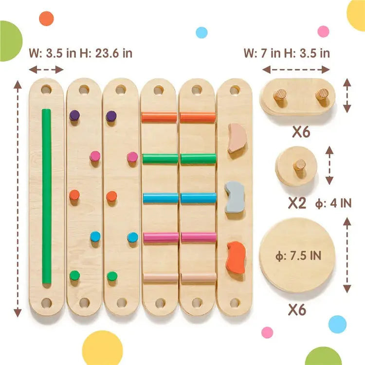 Deluxe Wooden Balance Adventure Set - Seaside-Montessori