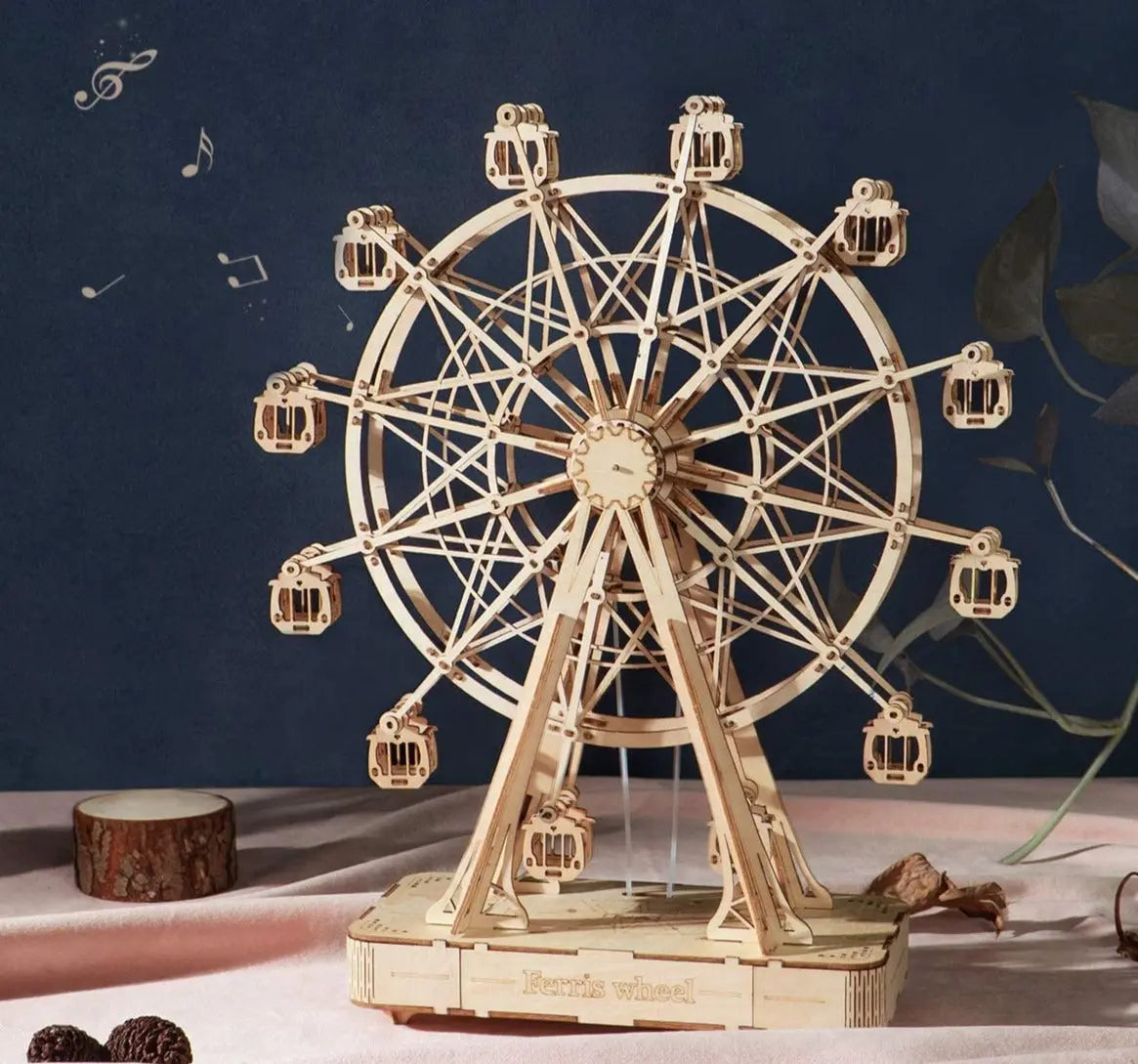 Wooden Rotatable Ferris Wheel - Seaside-Montessori