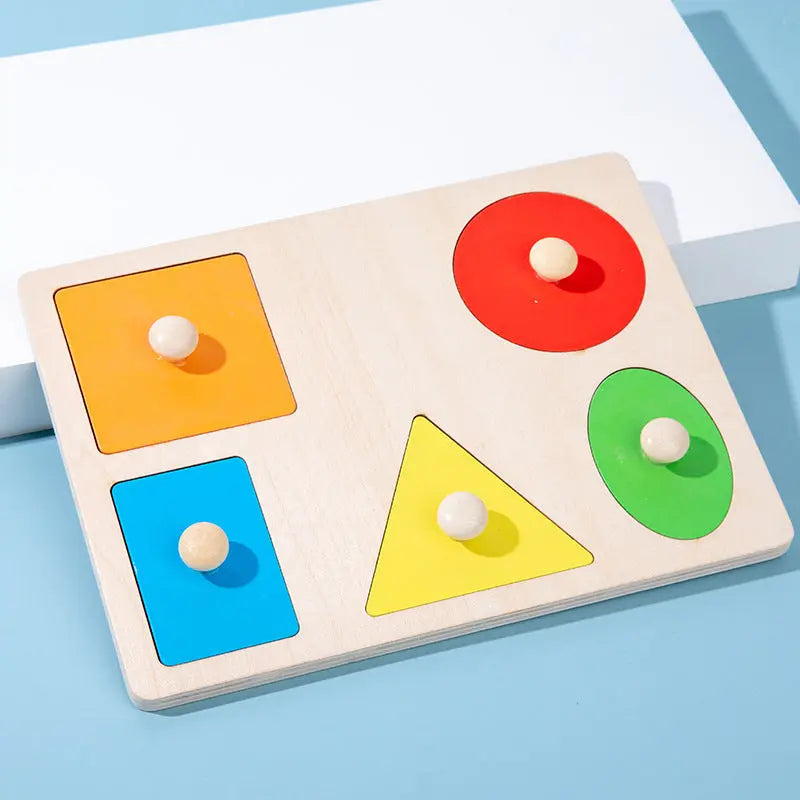 Montessori Geometric Puzzle Seaside-Montessori