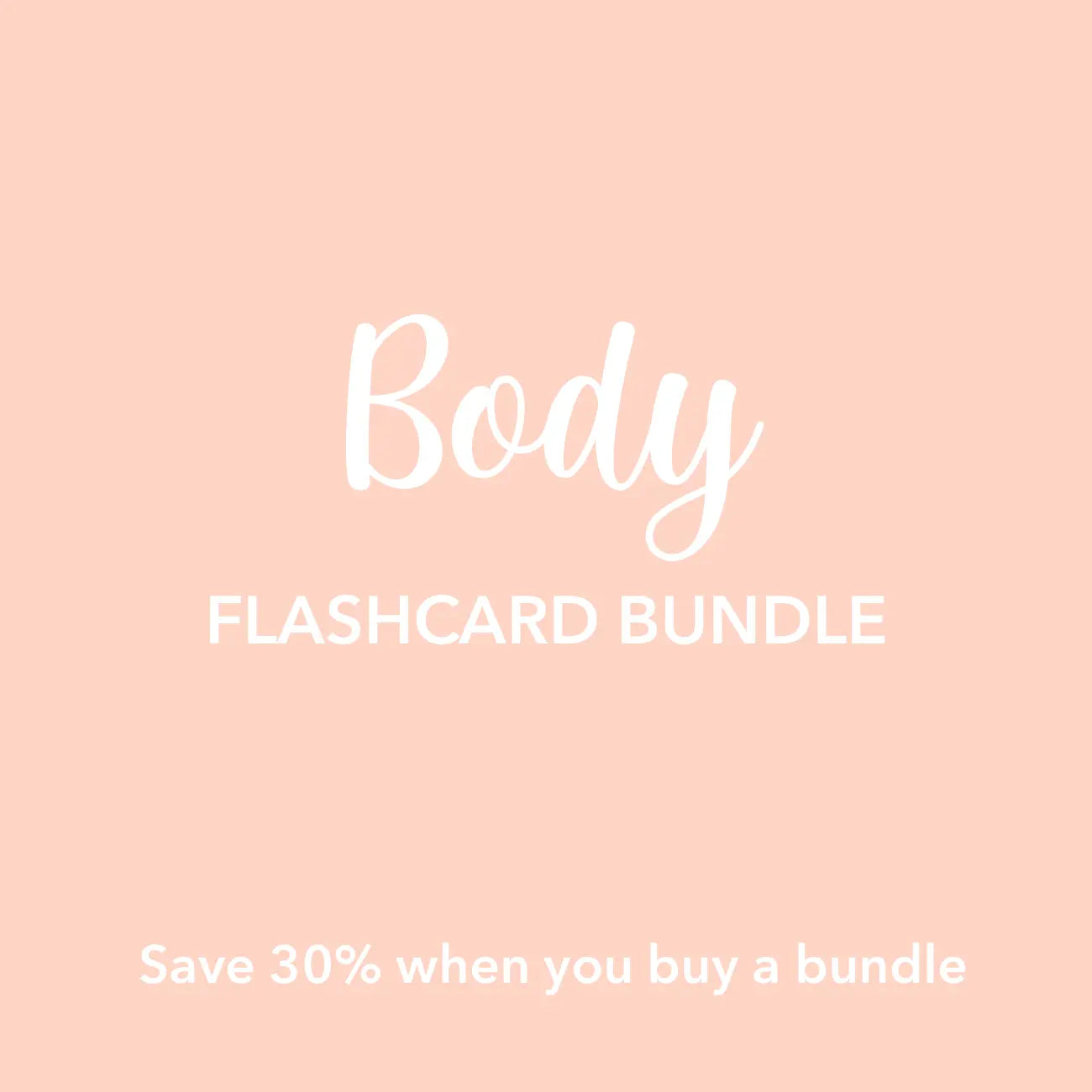 Body Flashcards Bundle GoodnightFox
