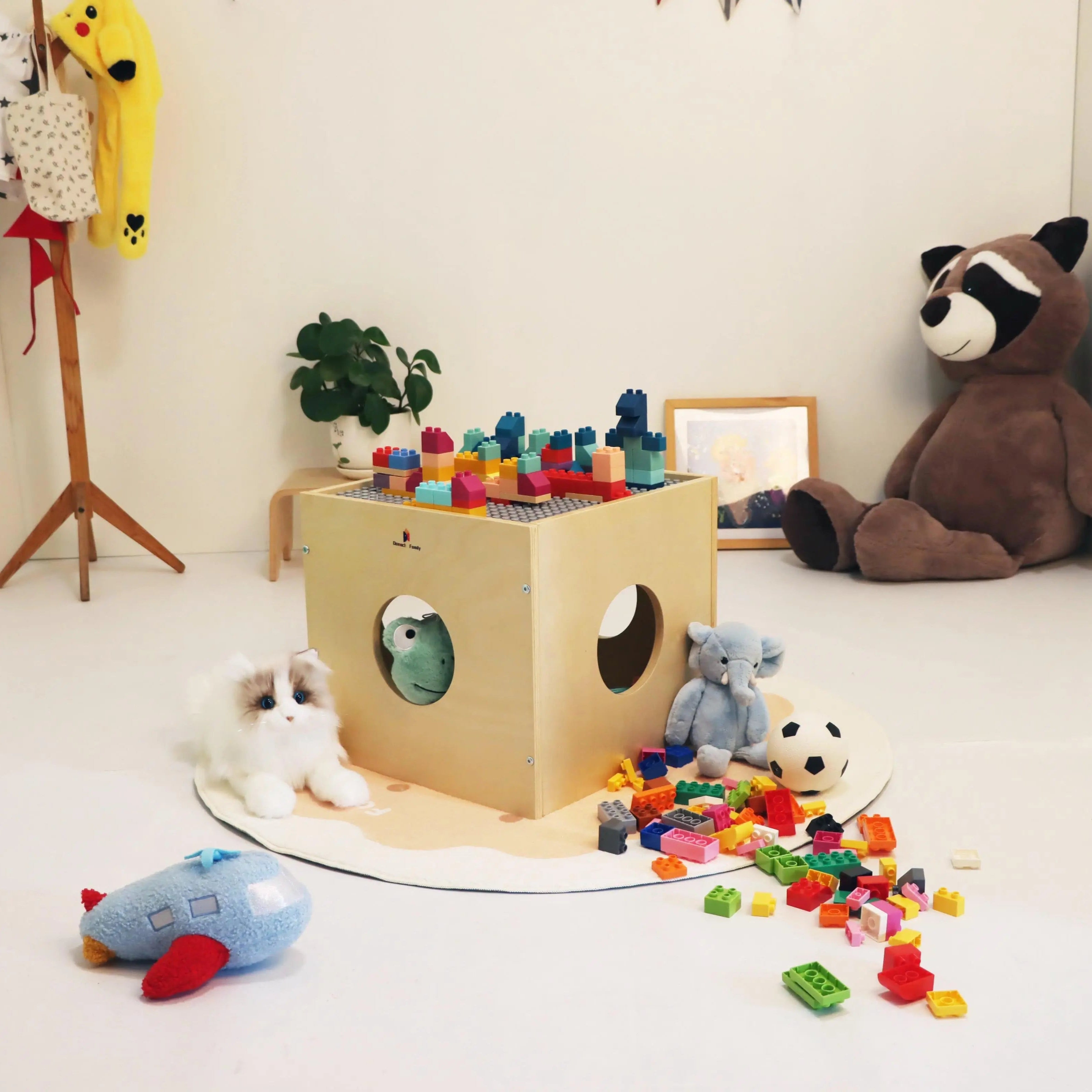 Wisdom Kids Play Cube and Activity Table Seaside-Montessori