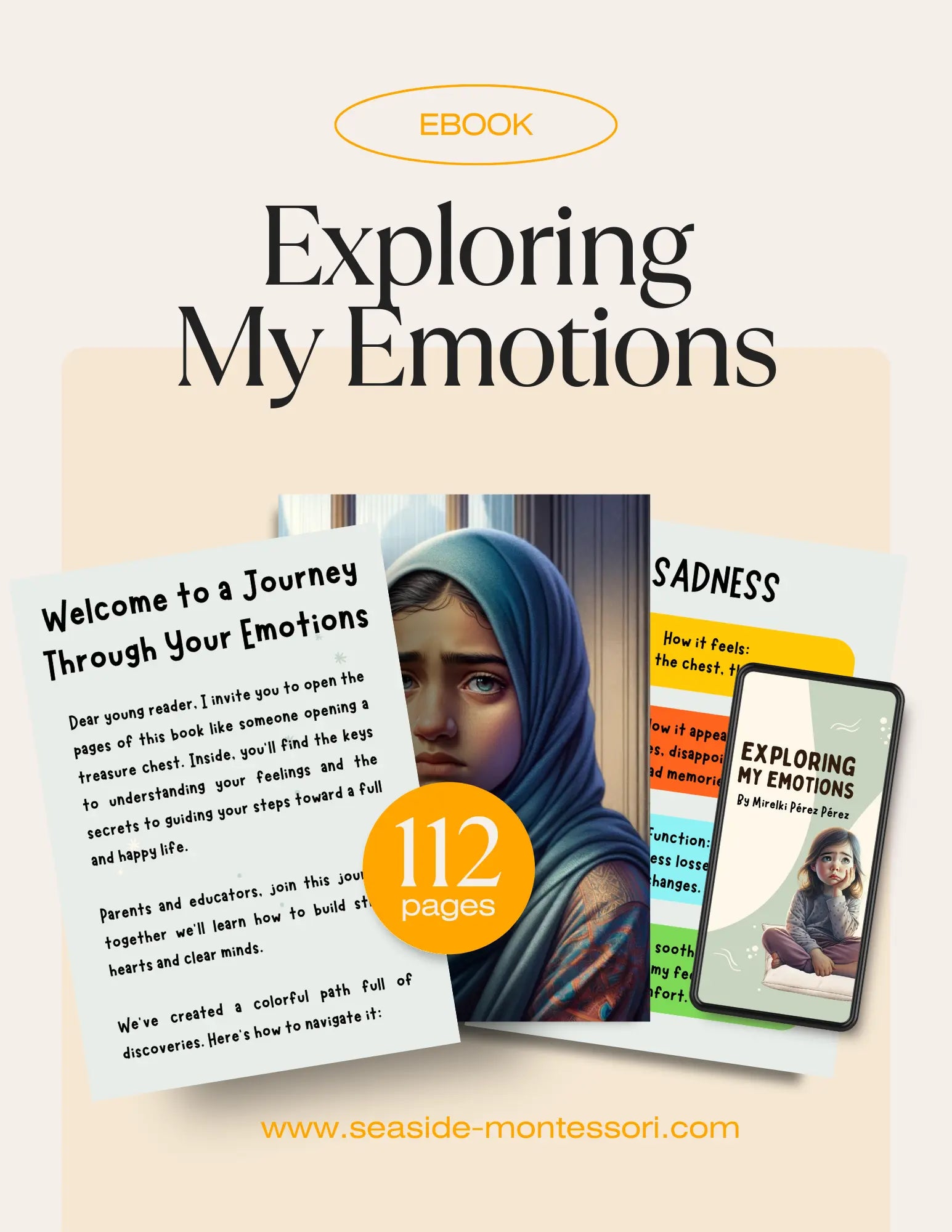 Exploring My Emotions – eBook (Instant Download) Seaside-Montessori