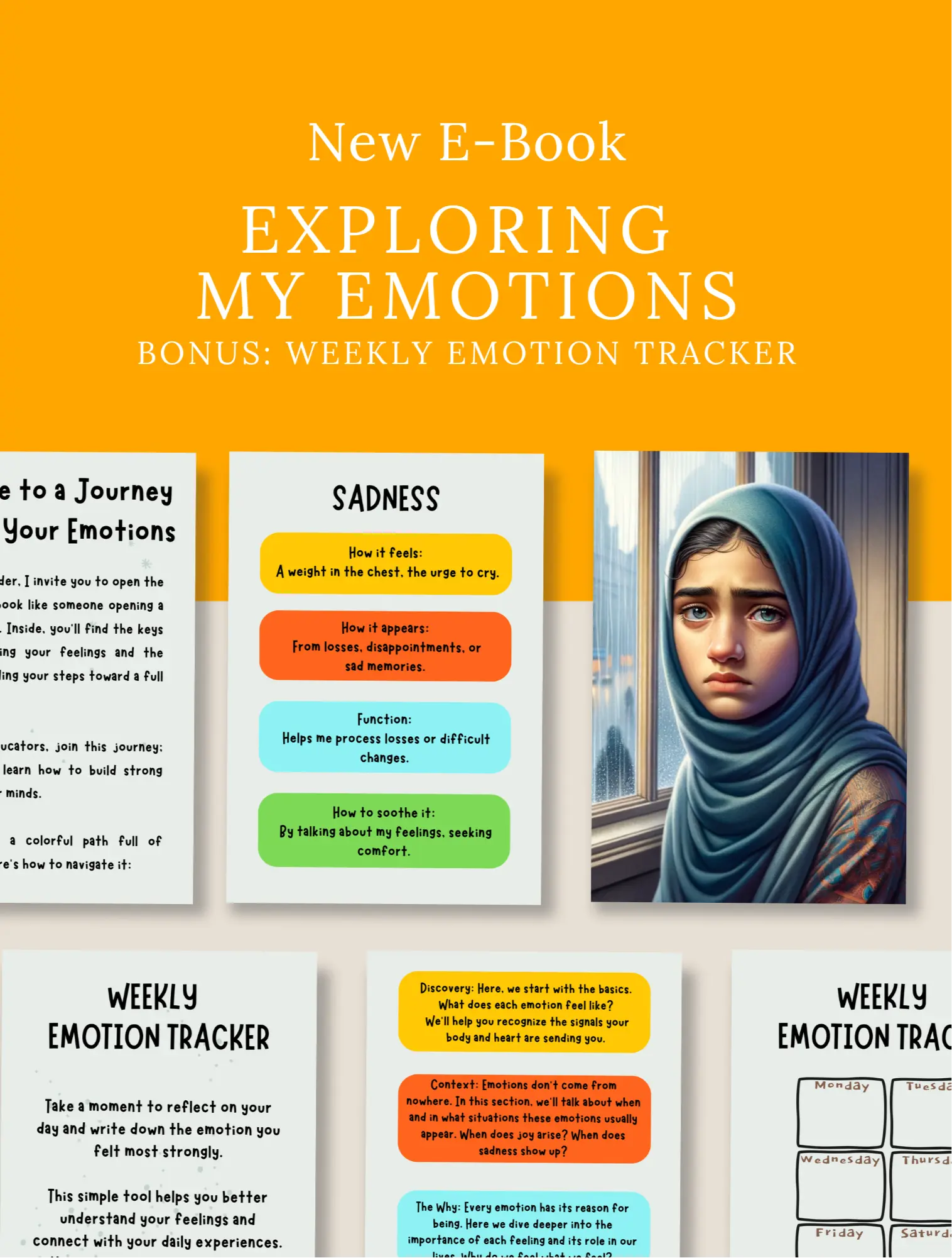 Exploring My Emotions – eBook (Instant Download) Seaside-Montessori