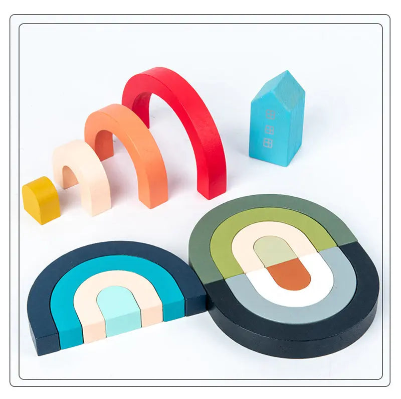 Arched Building Blocks - Seaside-Montessori