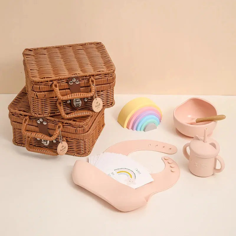 Vintage Baby Gift Set Seaside-Montessori