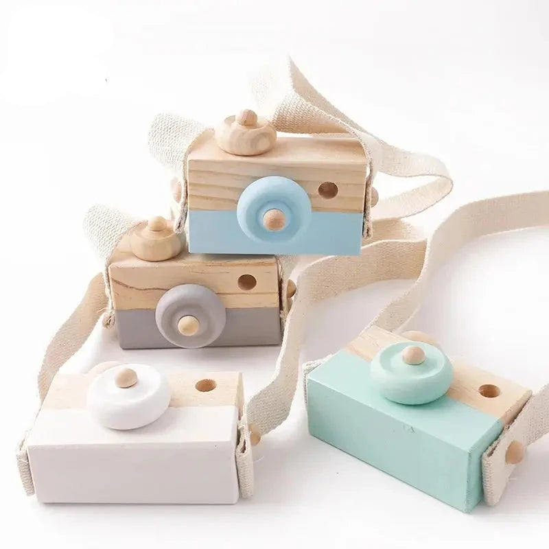 Montessori Wooden Mini Camera Toy Seaside-Montessori