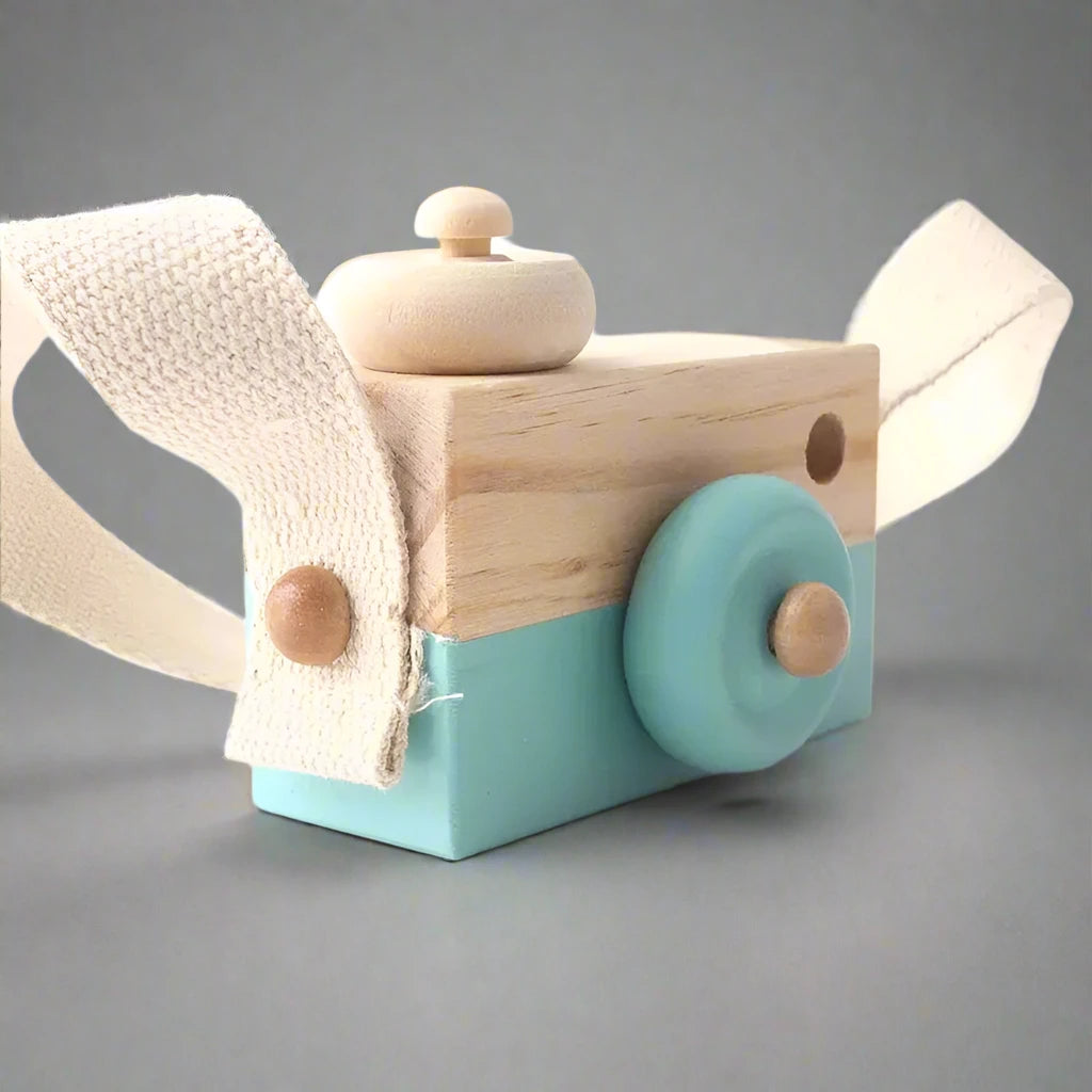 Montessori Wooden Mini Camera Toy Seaside-Montessori