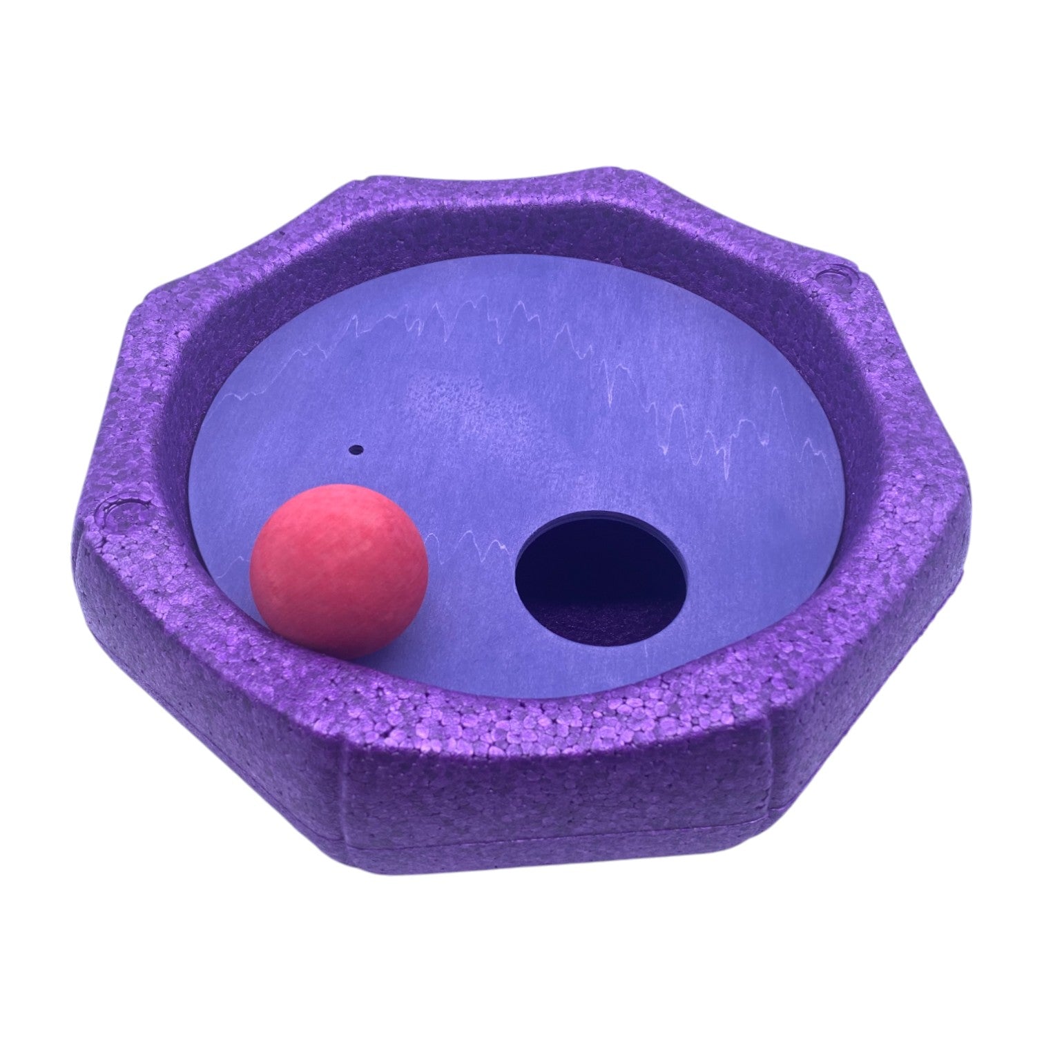 Rolling Discs Set for Stepping Stones with Wooden Balls