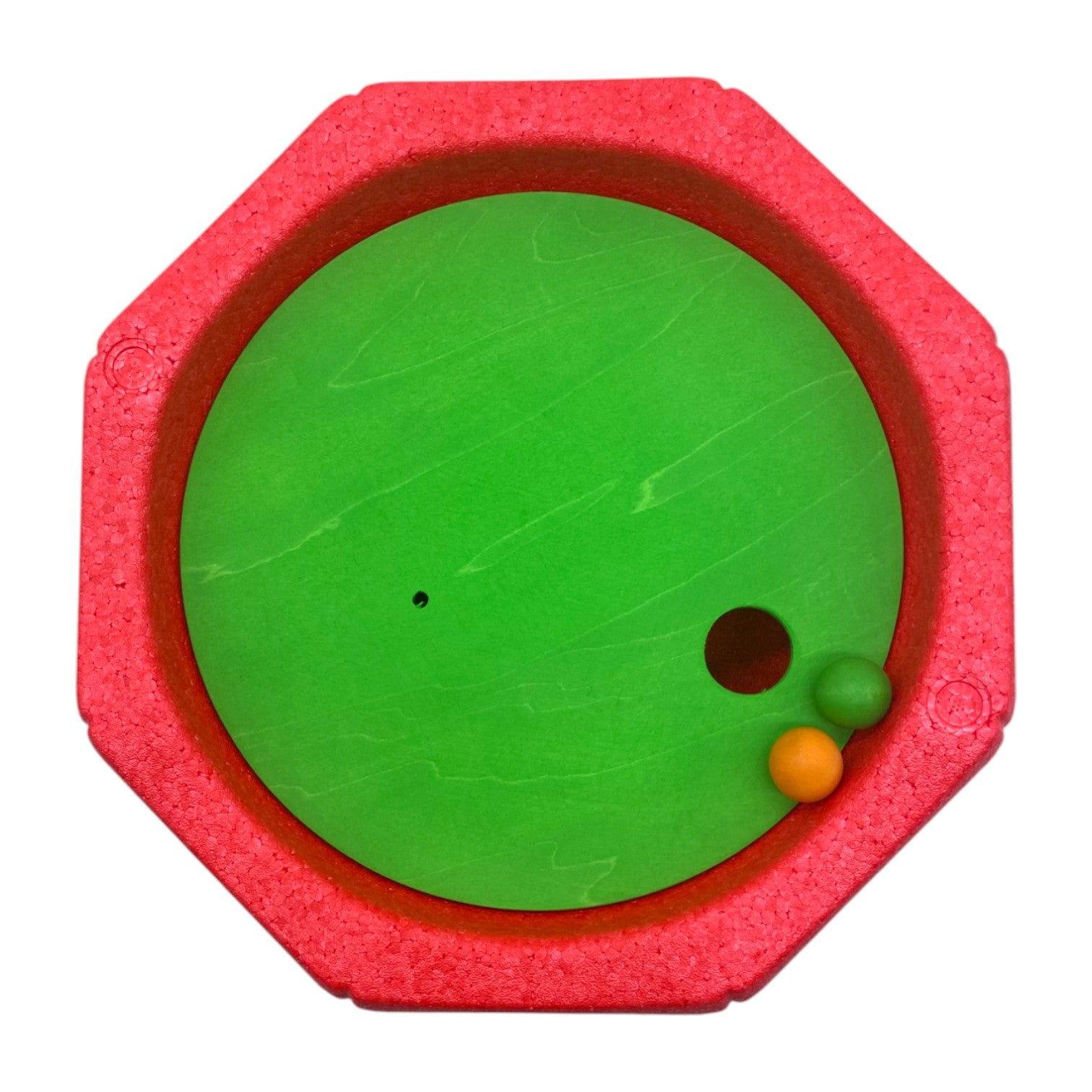 Rolling Discs Set for Stepping Stones with Wooden Balls