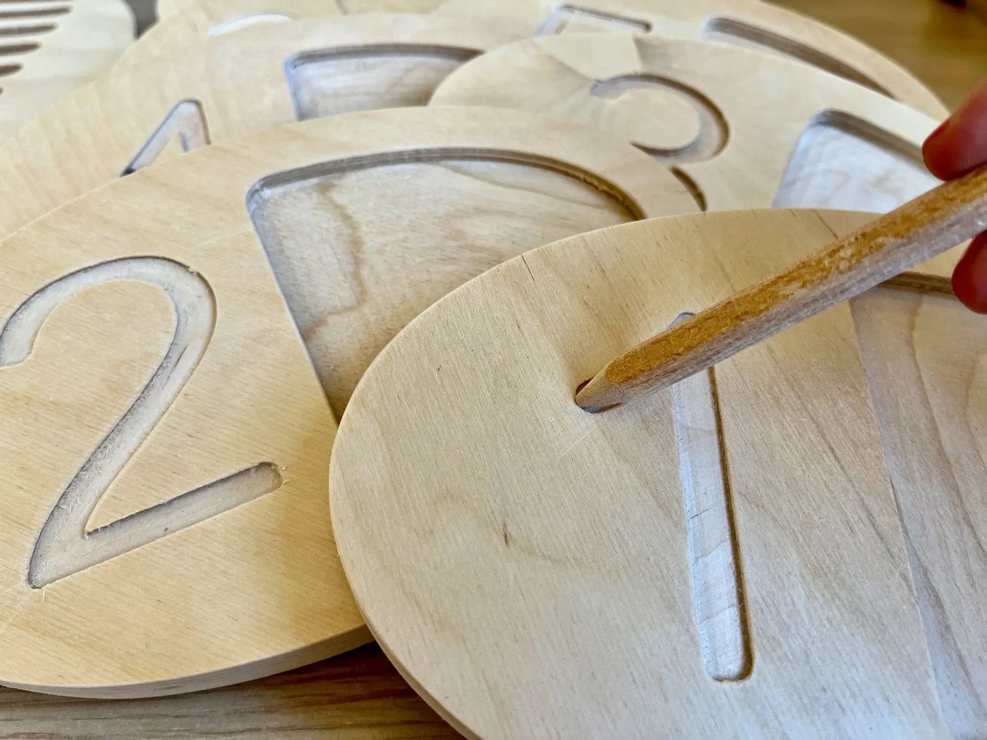Wooden Tracing Board Seaside-Montessori