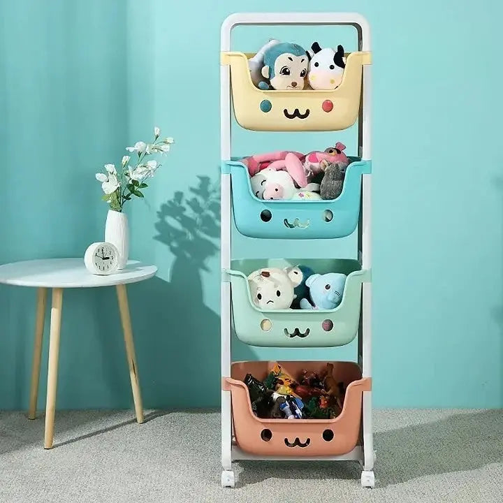 Toy Storage Rack - Seaside-Montessori