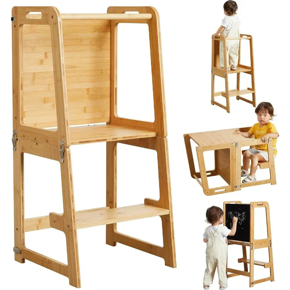 4-in-1 Standing Tower Seaside-Montessori