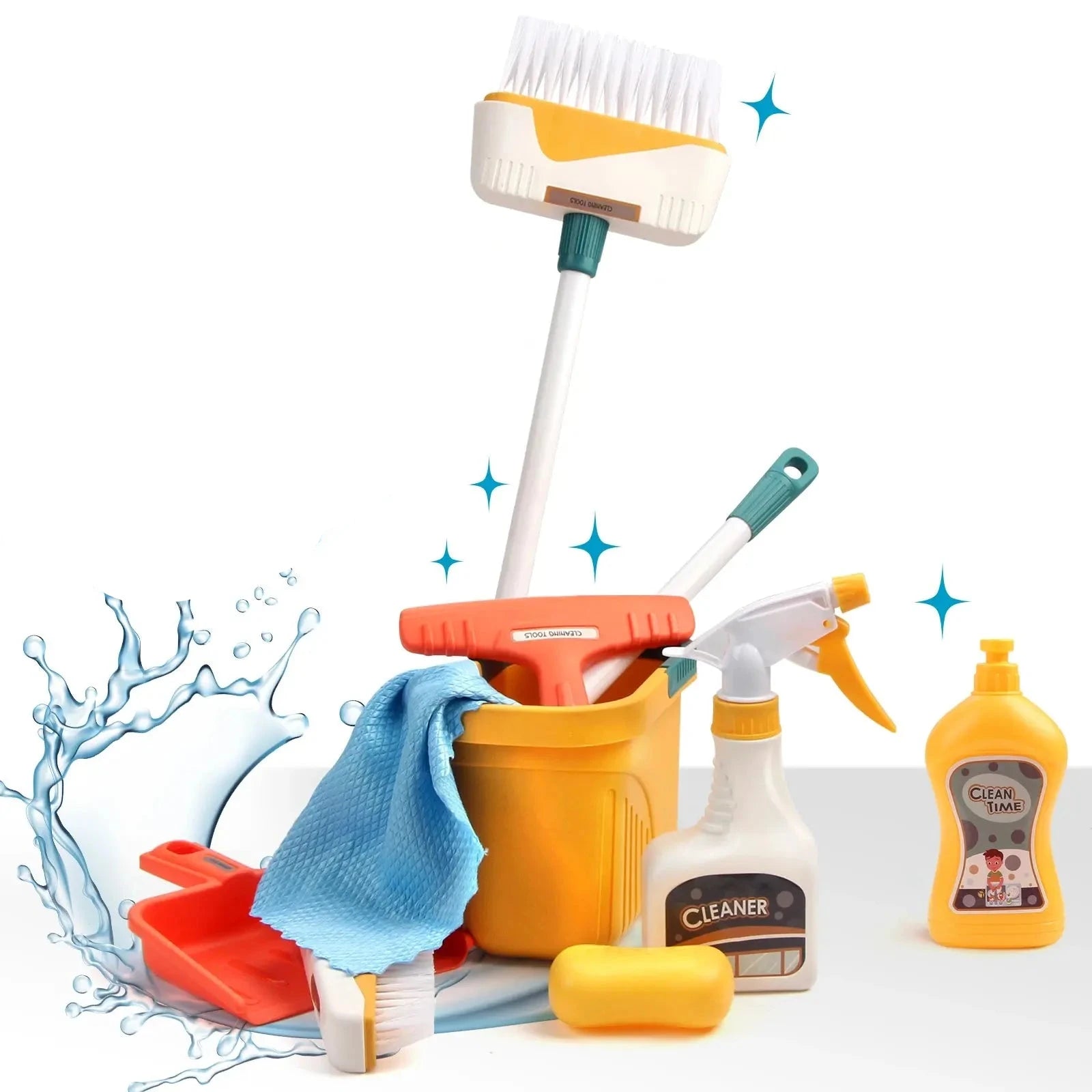 Kids Cleaning Set Seaside-Montessori