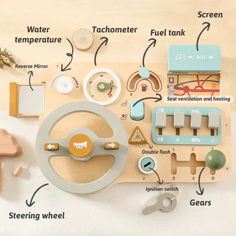 Board Steering Wheel Seaside-Montessori