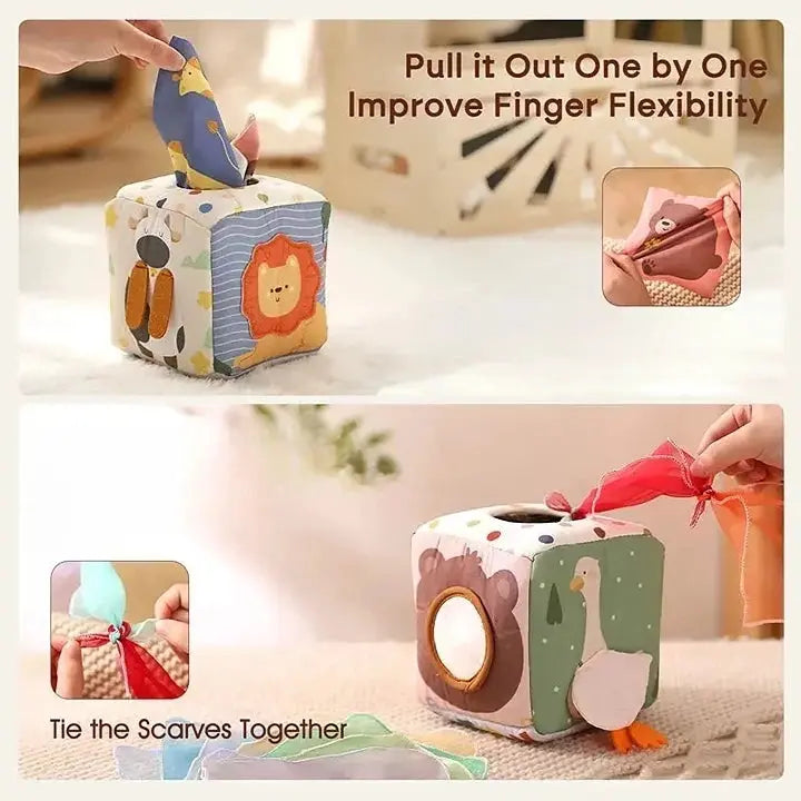 Magic Tissue Box Seaside-Montessori