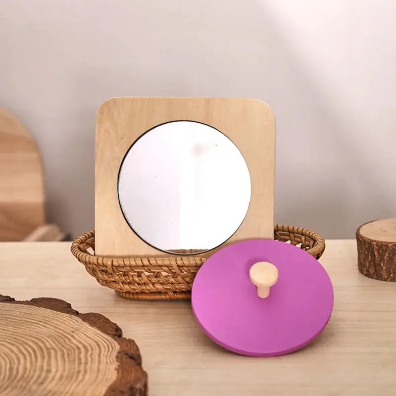 Mirror Wooden Toy Seaside-Montessori