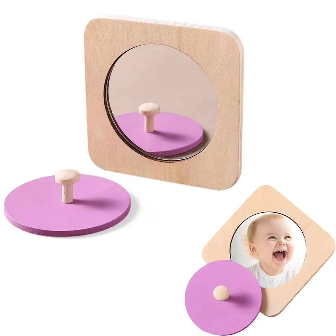 Mirror Wooden Toy Seaside-Montessori