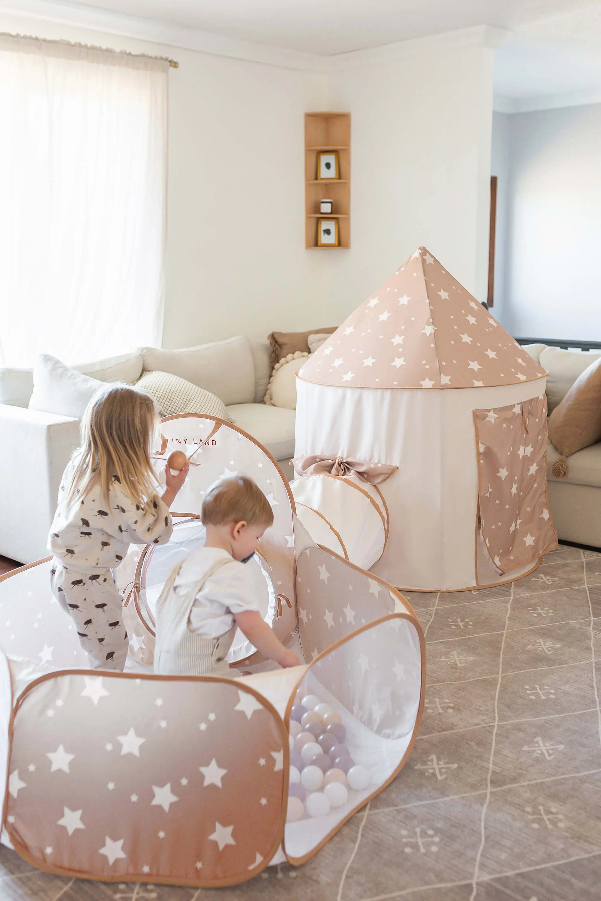 Tiny Land® Compact Adventure 3-in-1 Play Tunnel With no Balls Tiny Land INC