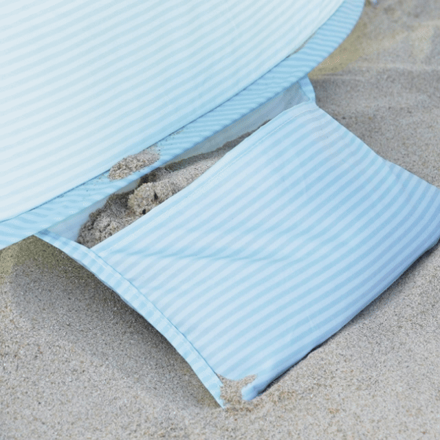 Beach Tent for Kids with Sand Toys – Blush Pink - Seaside-Montessori