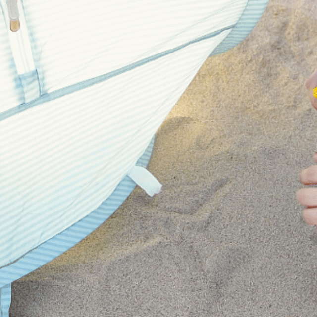 Beach Tent for Kids with Sand Toys – Blush Pink - Seaside-Montessori