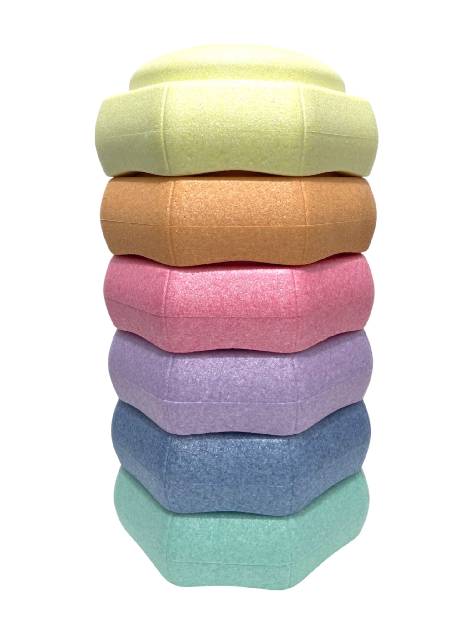 Pastel Rainbow Stepping Stones Set