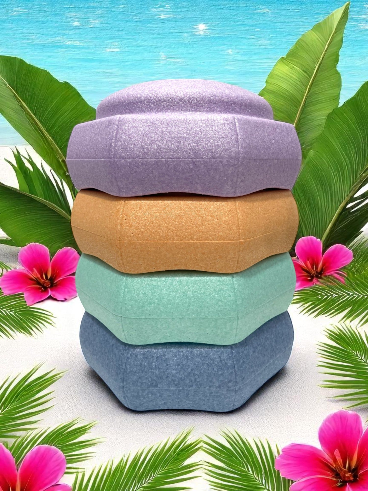 Pastel Rainbow Stepping Stones Set