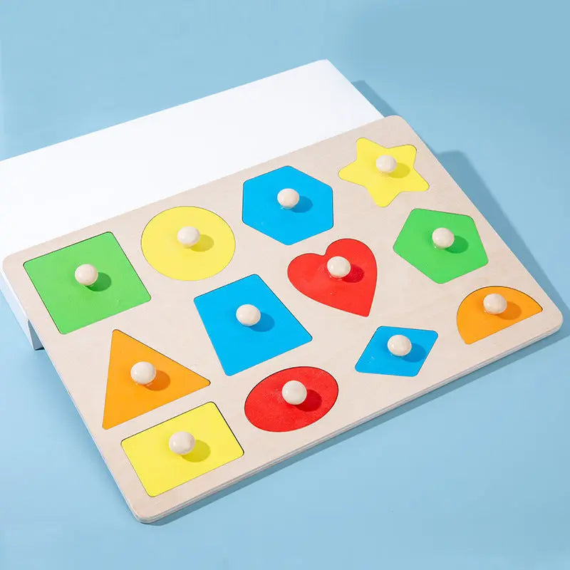 Montessori Geometric Puzzle Seaside-Montessori