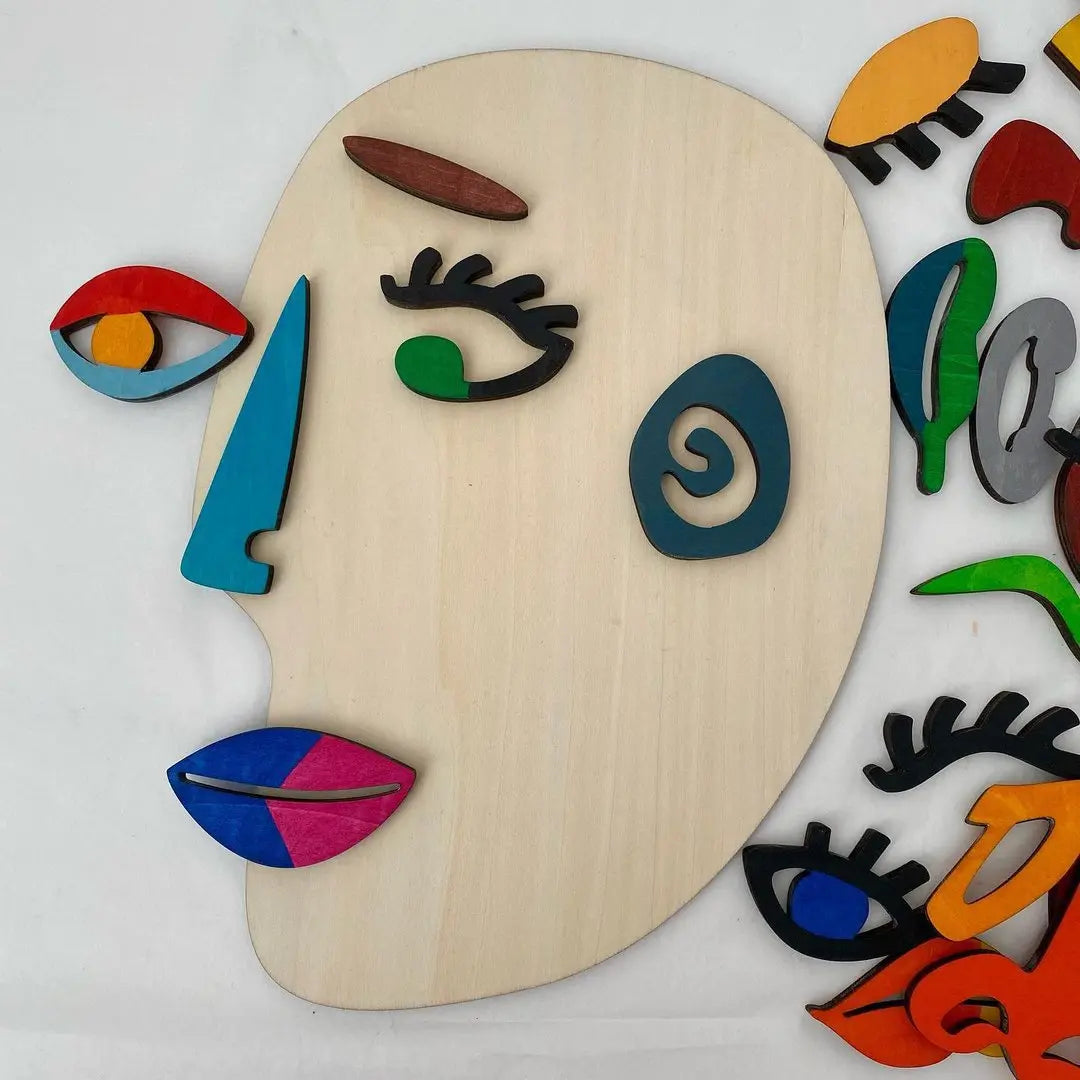 Wooden Face Maker - Seaside-Montessori