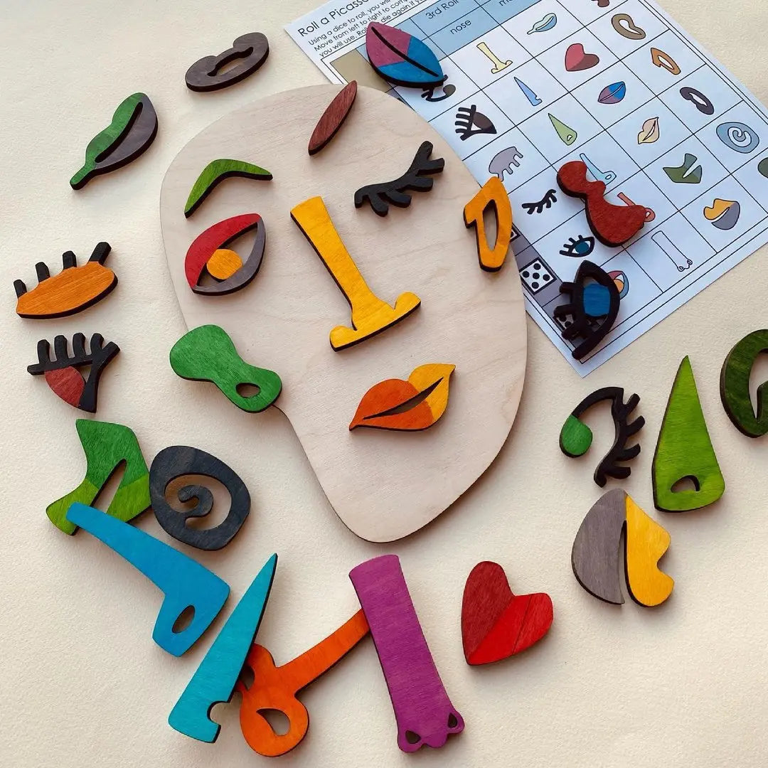 Wooden Face Maker - Seaside-Montessori