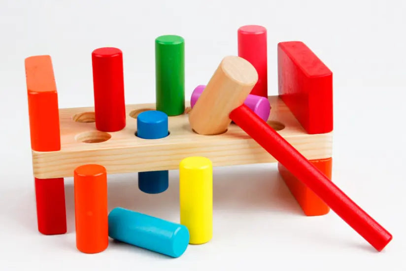 Wooden Hammering Toy Seaside-Montessori