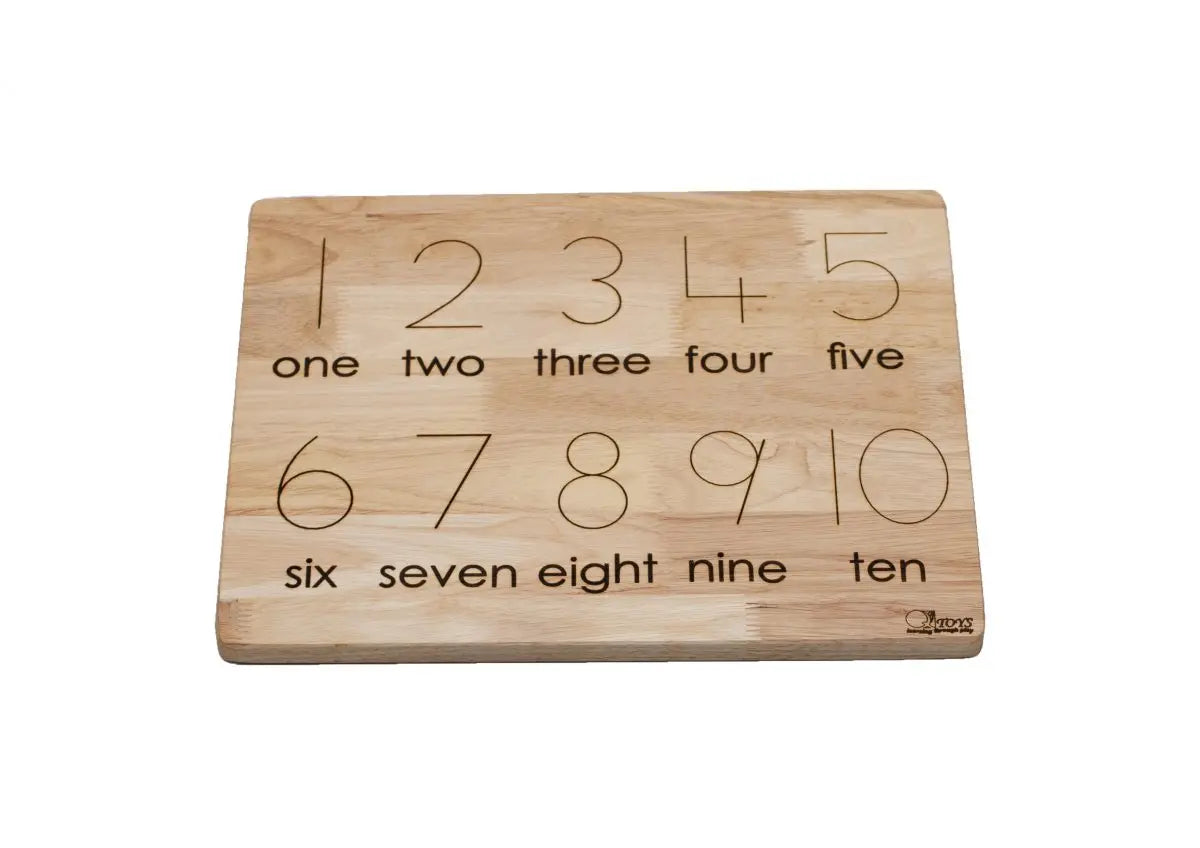 QToys Australia 2 sided number boad Plum Thanatos