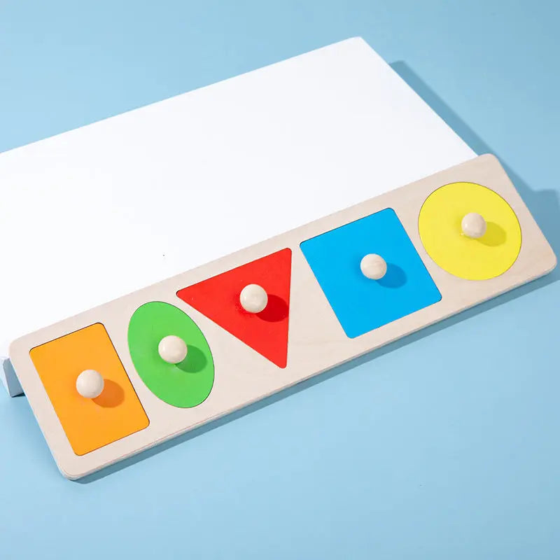 Montessori Geometric Puzzle Seaside-Montessori