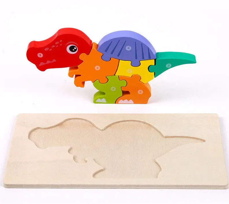 Three-Dimensional Puzzle - Seaside-Montessori