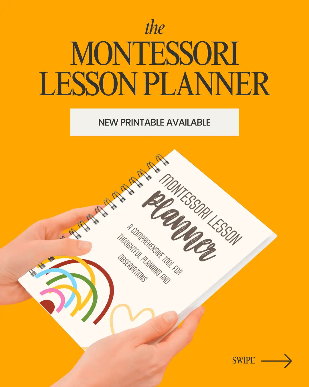 Montessori Lesson Planner Seaside-Montessori