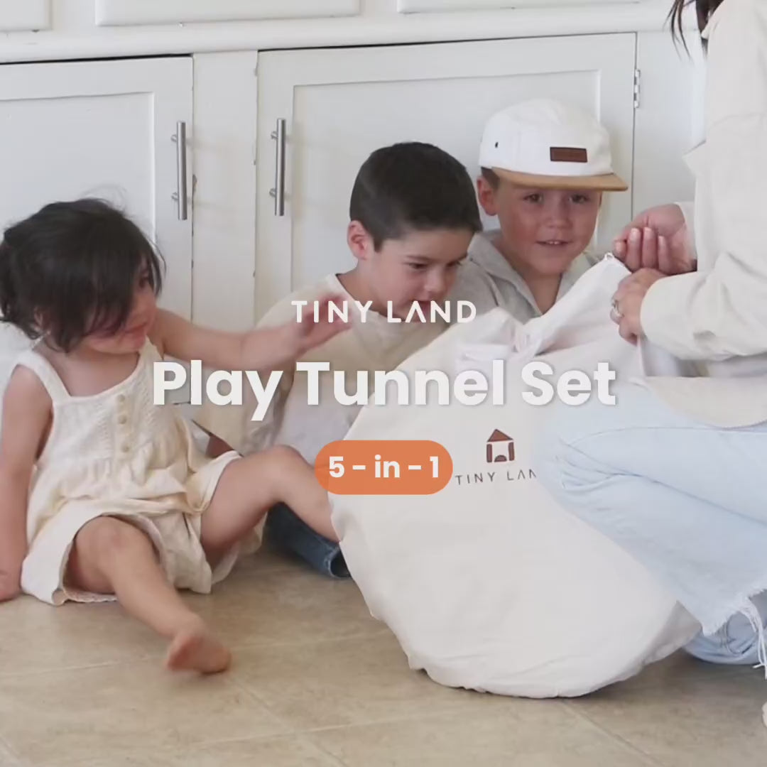 Tiny Land Funny Play Tents with Tunnel