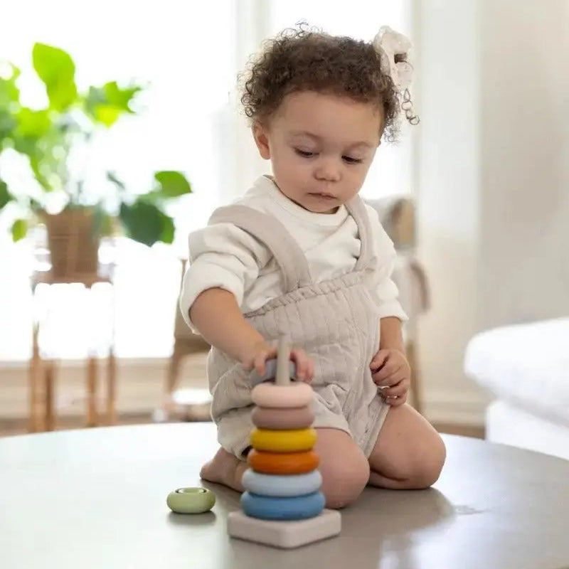 Silicone Ring Stacking Toy – 10pc| LYTL®️ LYTL®